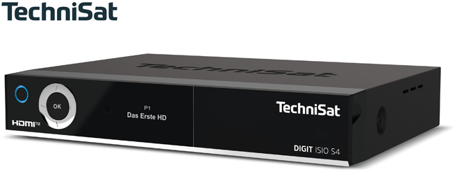 Twin Tuner DVB S2 CI Satellite Receiver Technisat Digit ISIO S4