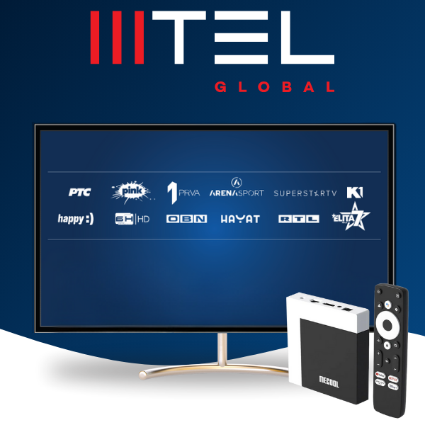 Mtel TV MAX package 12 months + 4K Android TV box