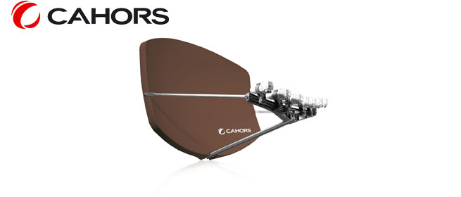 PARABOLE 90 CM MS FIBRE GRISE Sans LNB CAHORS