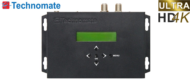 Technomate Modulador RF 4K HDMI a DVB-T/T2 con magic eye
