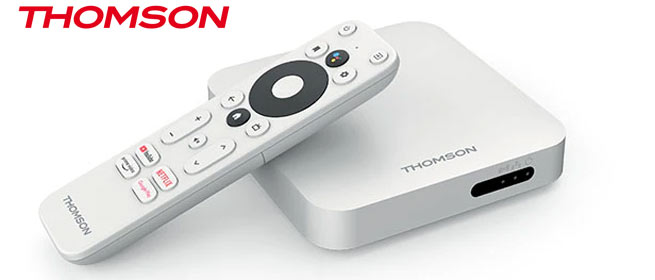Boitier Android TV Thomson THA100 4K Ultra