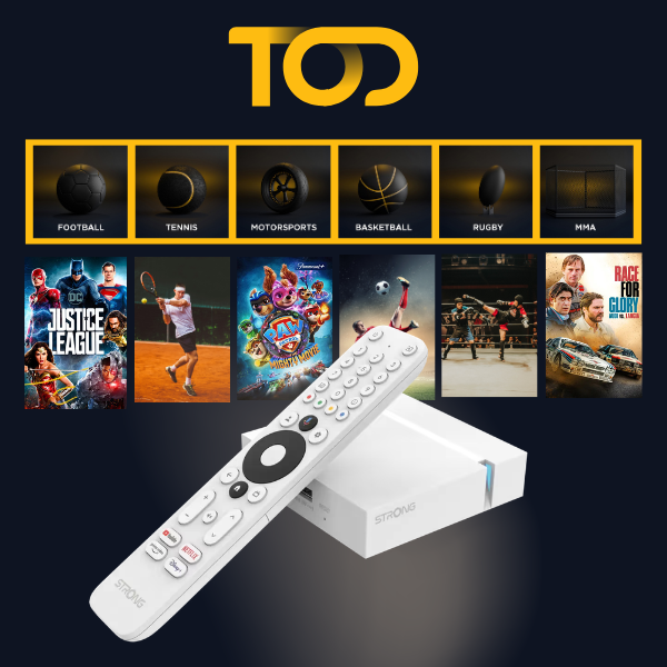 TOD via beIN 12 months + 4K Android TV box