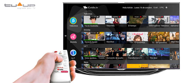 Galerie 5 TVup Premium 12 mois et Dongle Q Android TV 4K 
